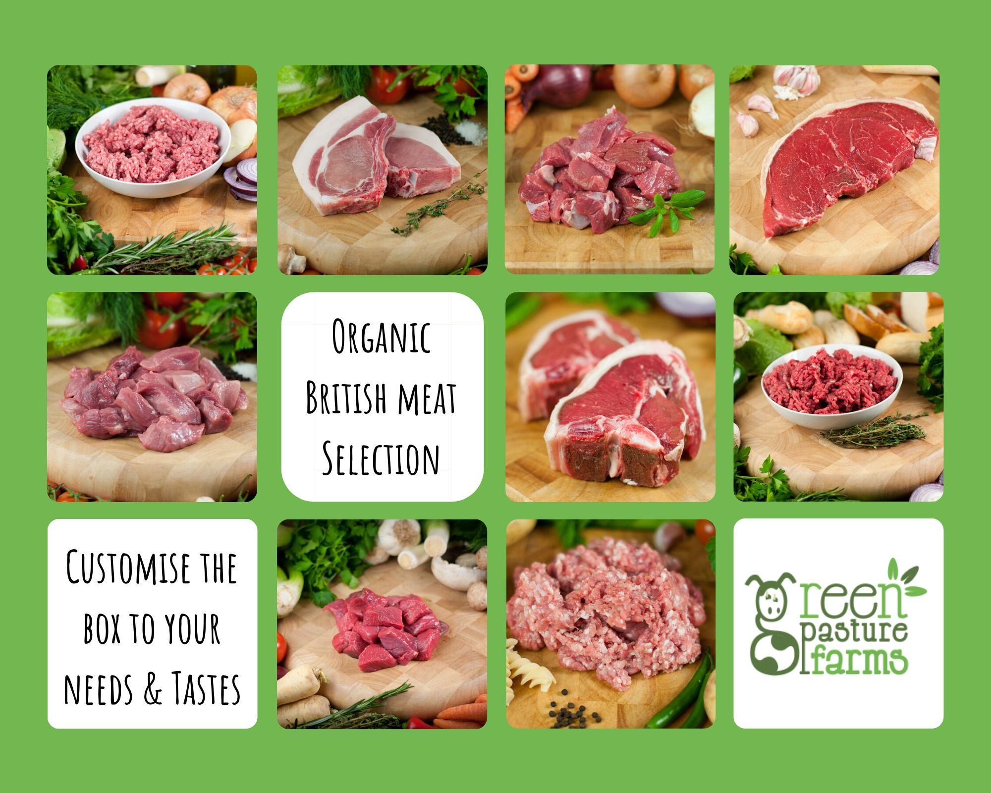 Organic British Meat Selection Box