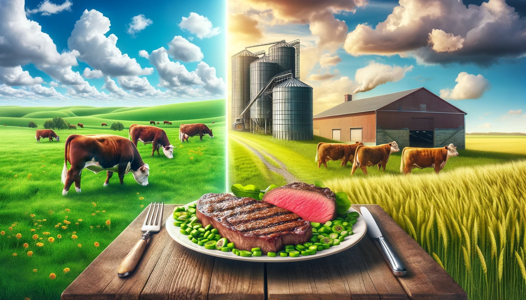The Benefits of Grass-Fed vs Grain-Fed Beef